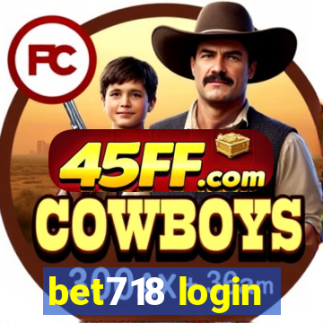 bet718 login